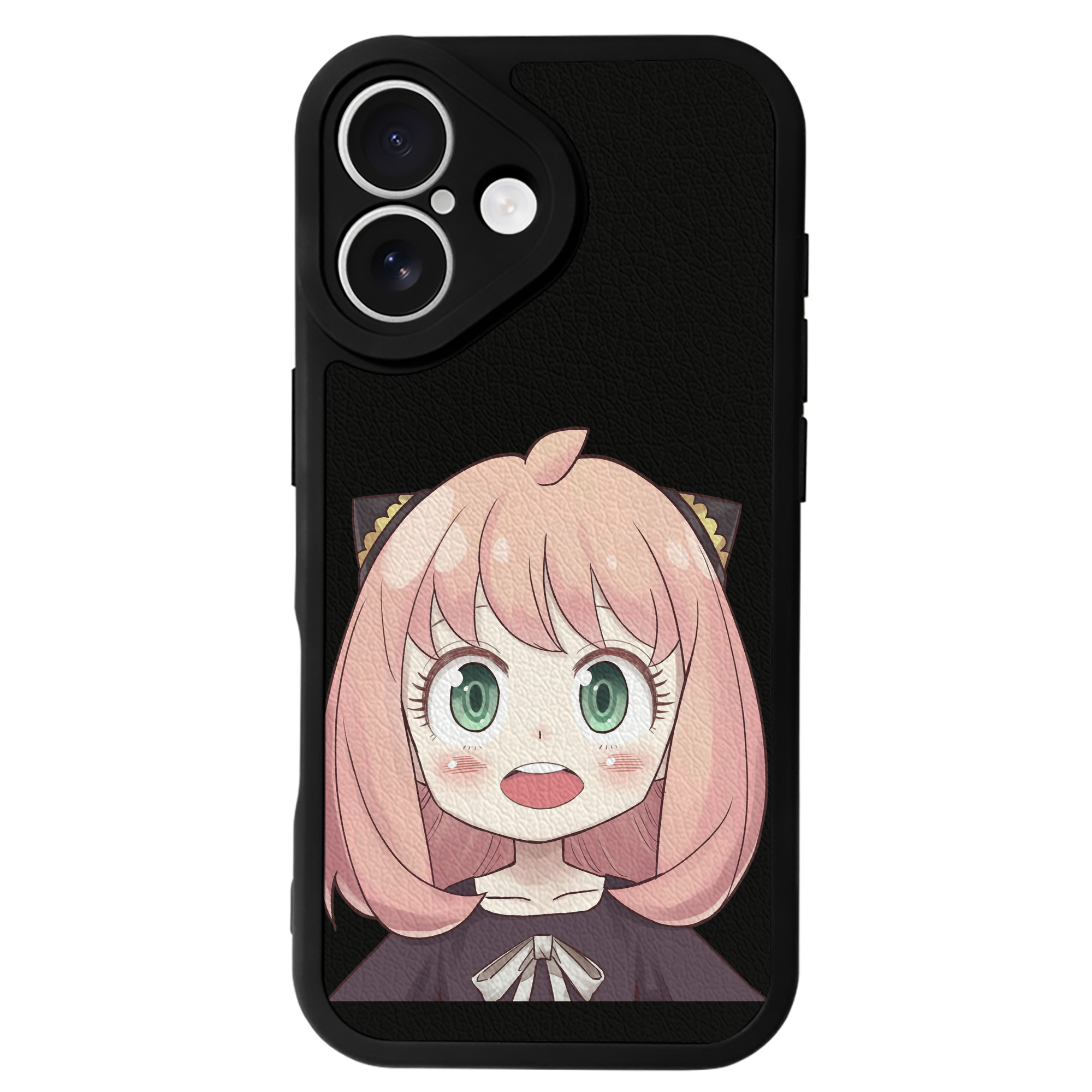 （画像用） SPY×FAMILY间谍家家酒 【iPhone 16シリーズ対応】シリコンスマホケース（レザー調） 材質：シリコン